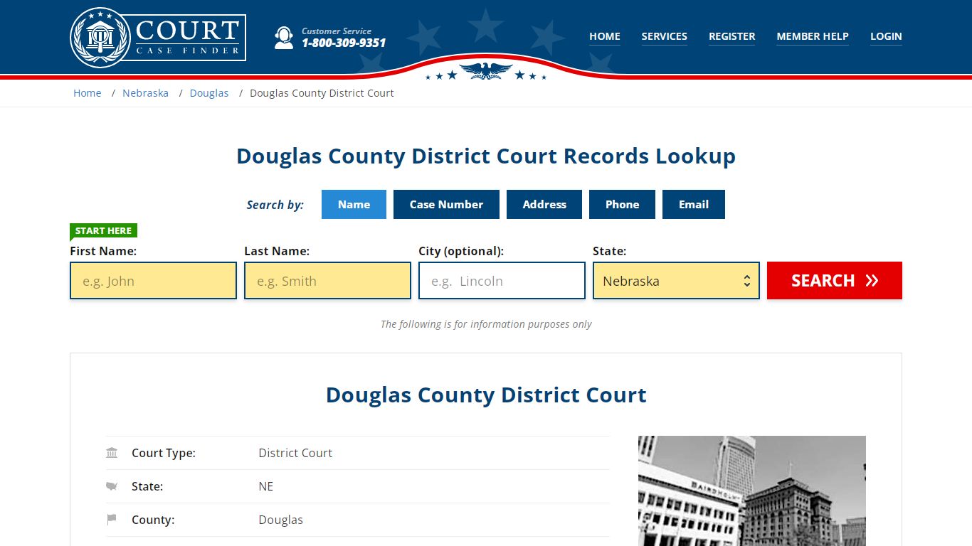 Douglas County District Court Records Lookup - CourtCaseFinder.com